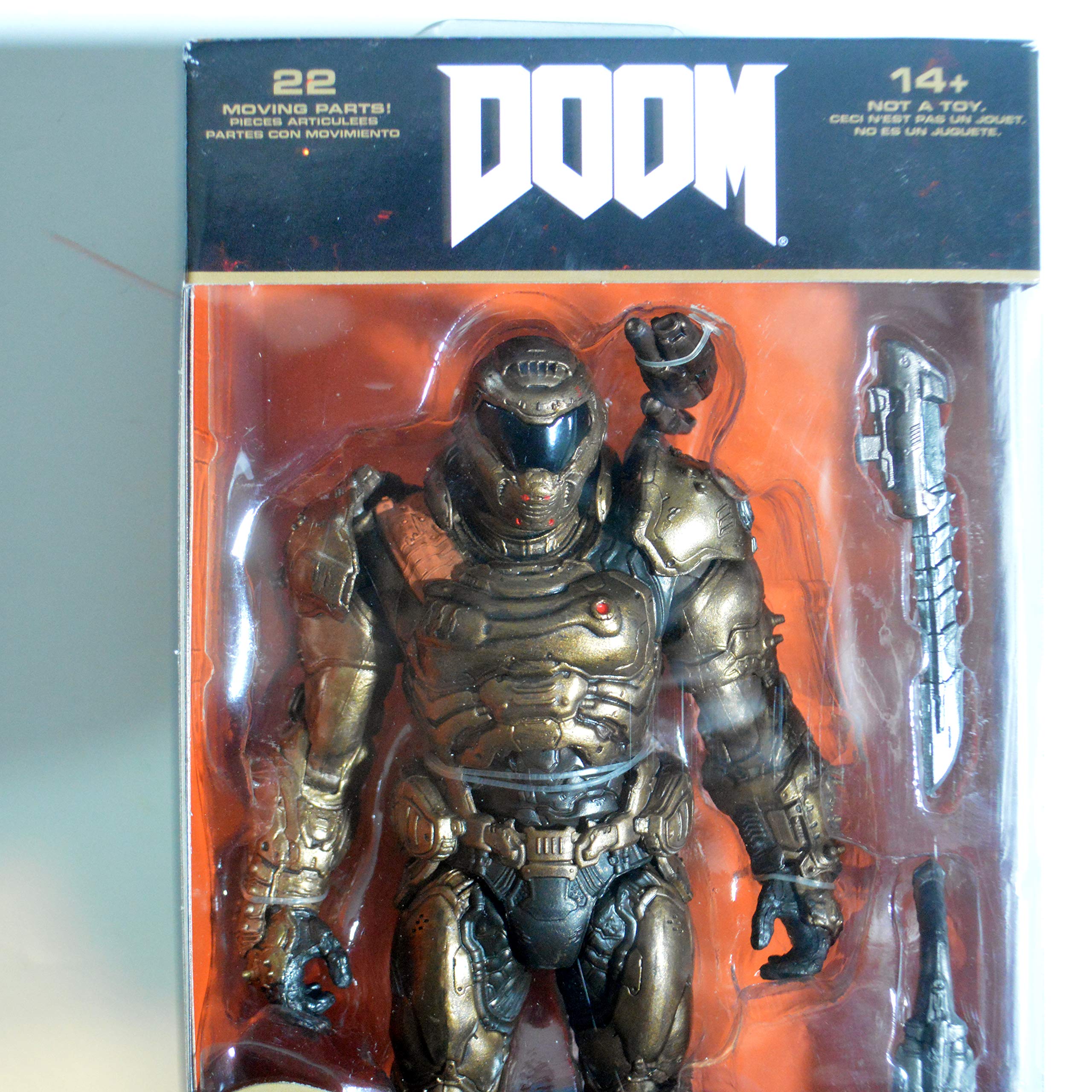 Amazon | (マクファーレン) ドゥーム 7インチ アクションフィギュア