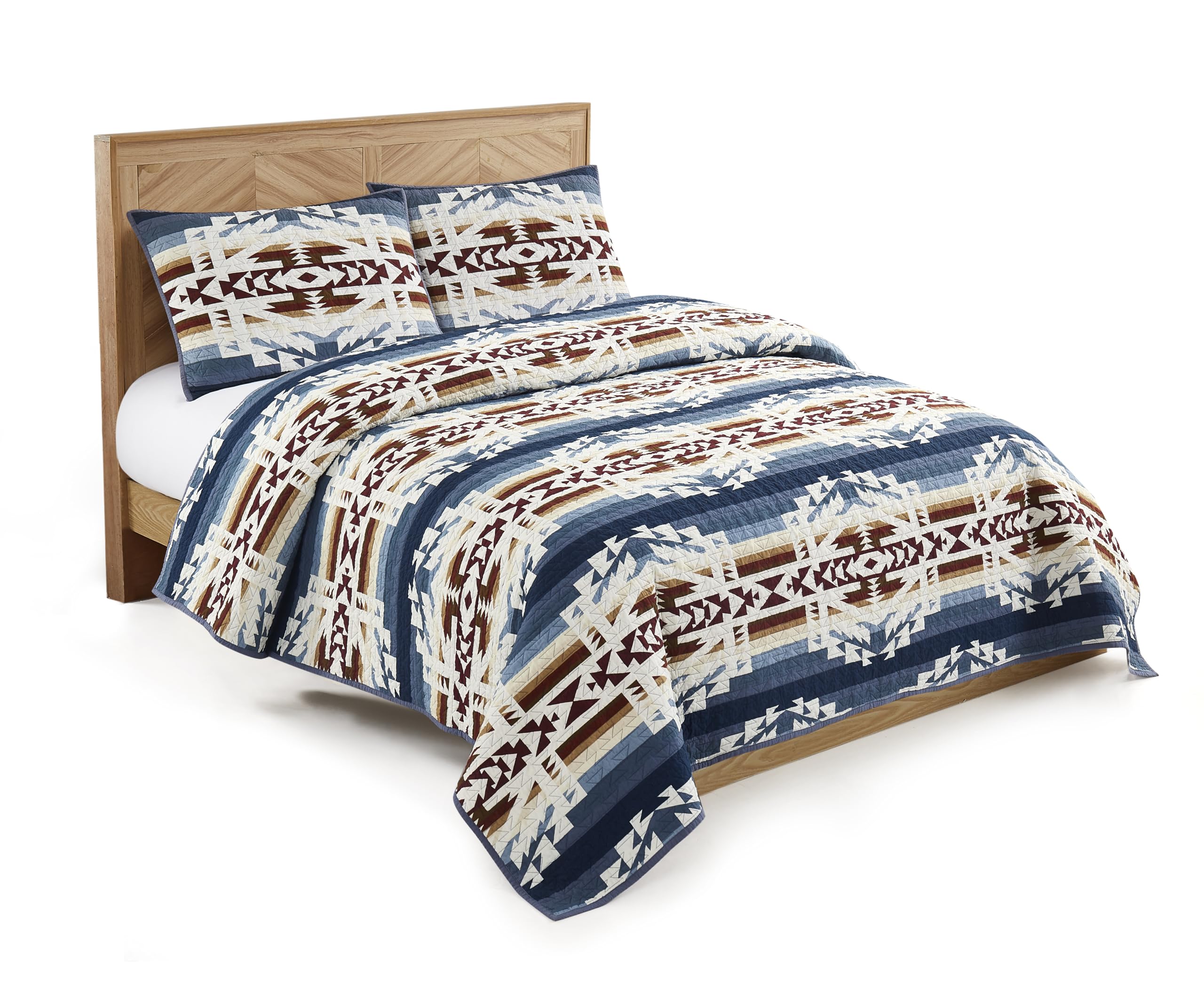 Amazon.com: Pendleton King Quilt Set – 100% Cotton 3 Piece Quilt