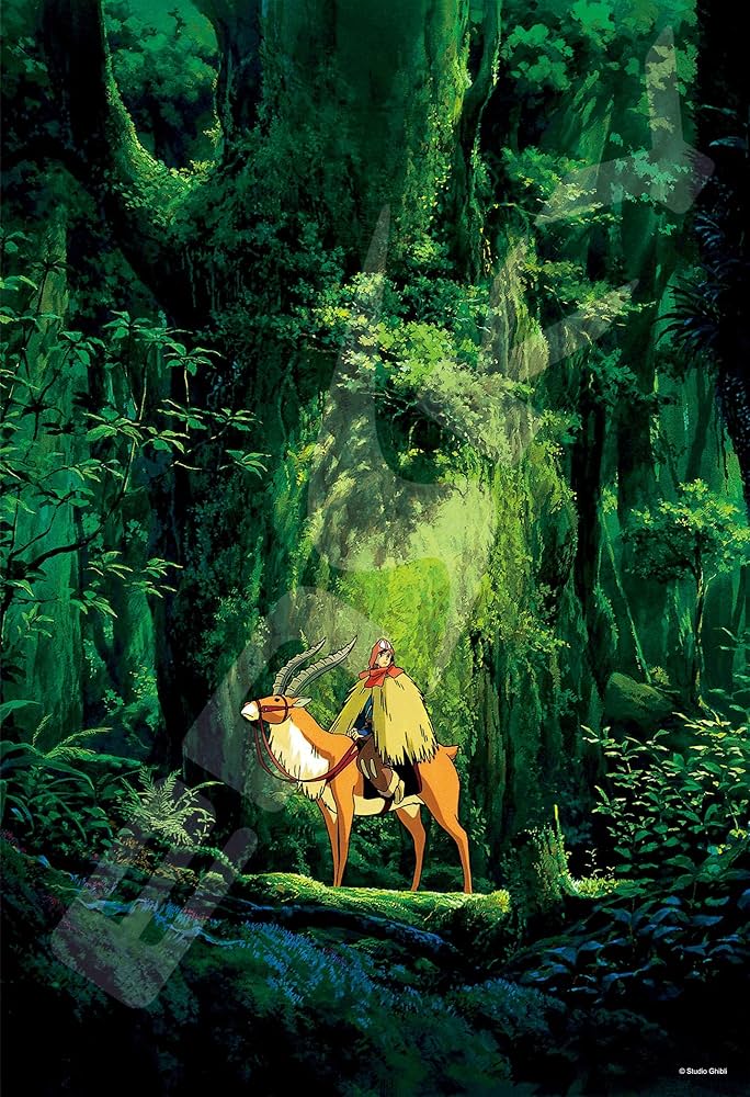 Amazon | エンスカイ(ENSKY) ジグソーパズル もののけ姫 旅立ち 300