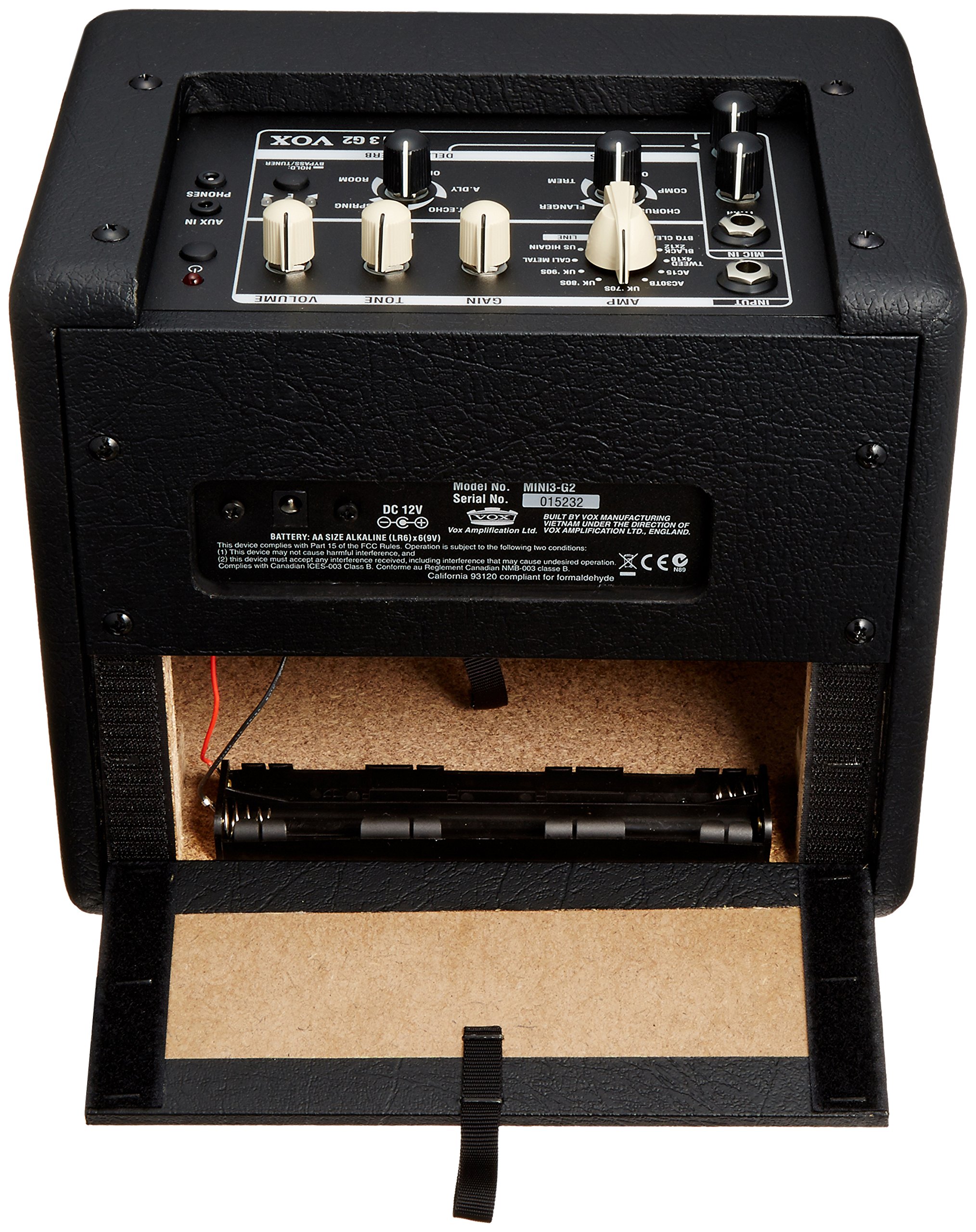 Amazon.co.jp: VOX ギター用 モデリングアンプ MINI3-G2 BK ブラック