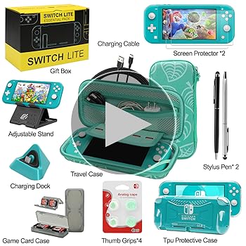 Amazon.com: Switch Lite Accessories Bundle, Kit with Carrying Case