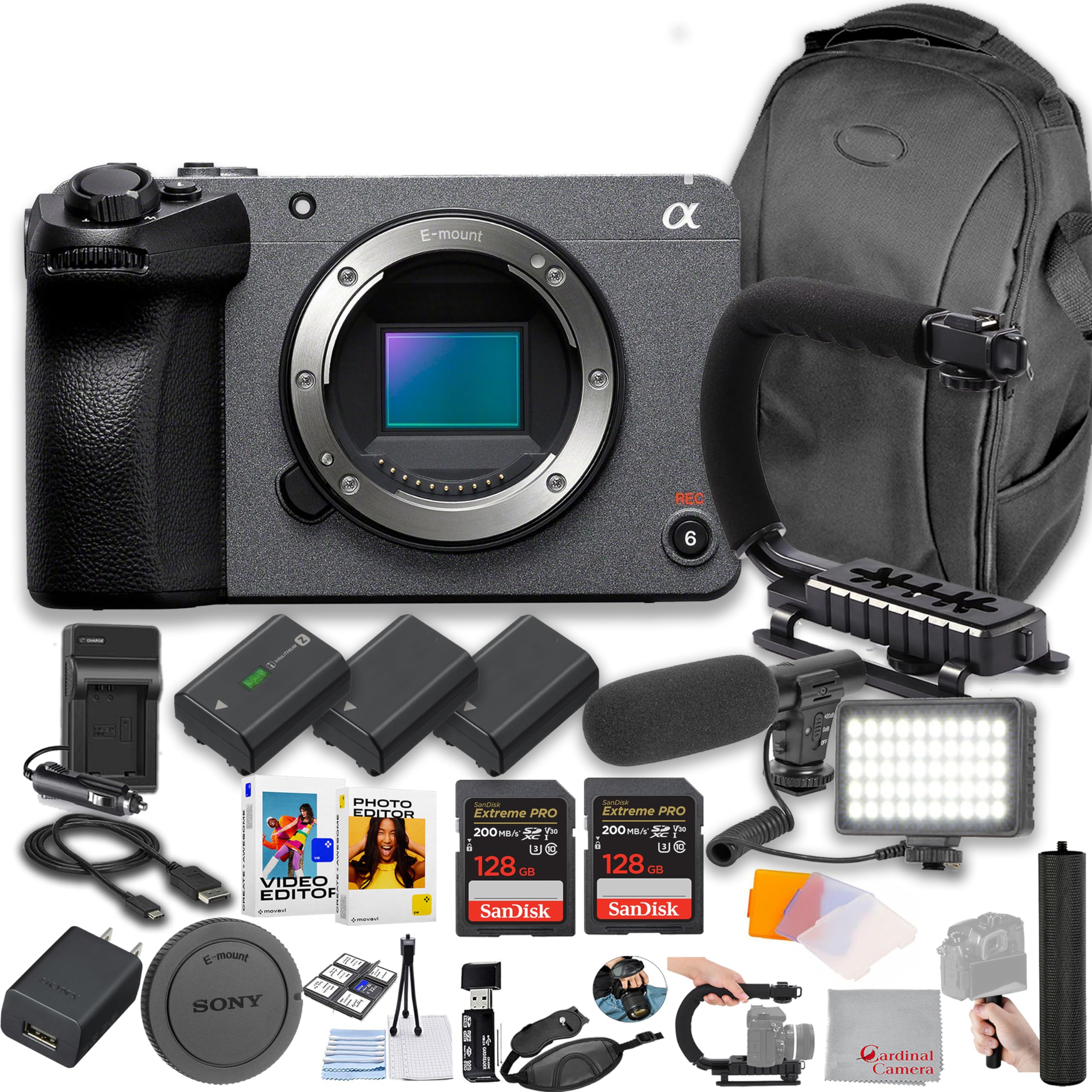 Amazon.com : Sony FX30 Super 35, 26MP Cinema Line Camera + 256GB