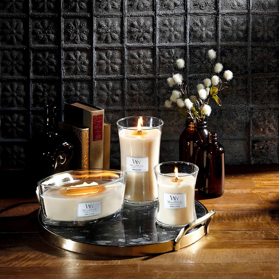 Amazon.co.jp: WoodWick ウッドウィック JARS ジャー Mサイズ バニラ