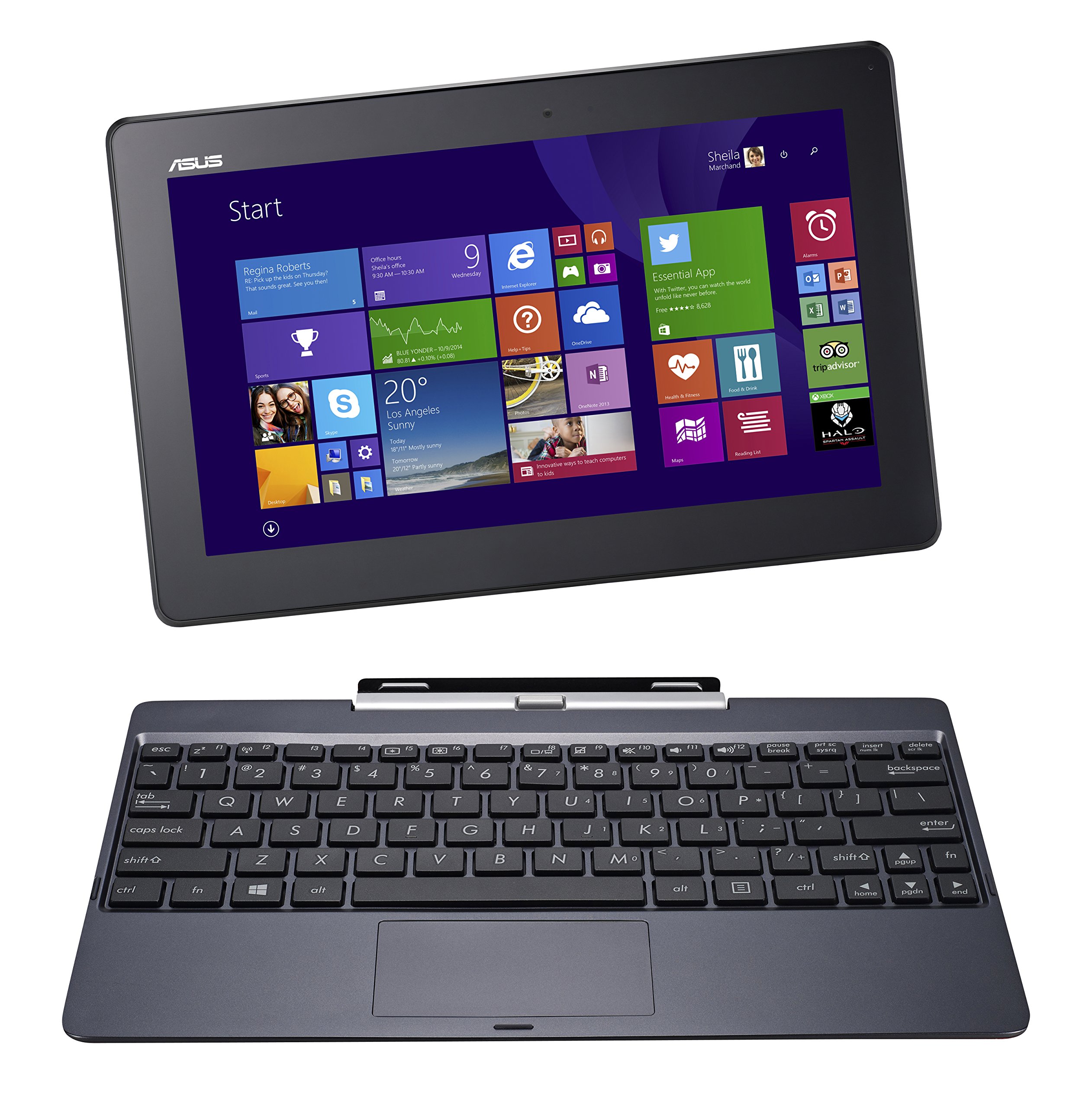 Amazon.com: ASUS T100 10-Inch Laptop [OLD VERSION] : Electronics
