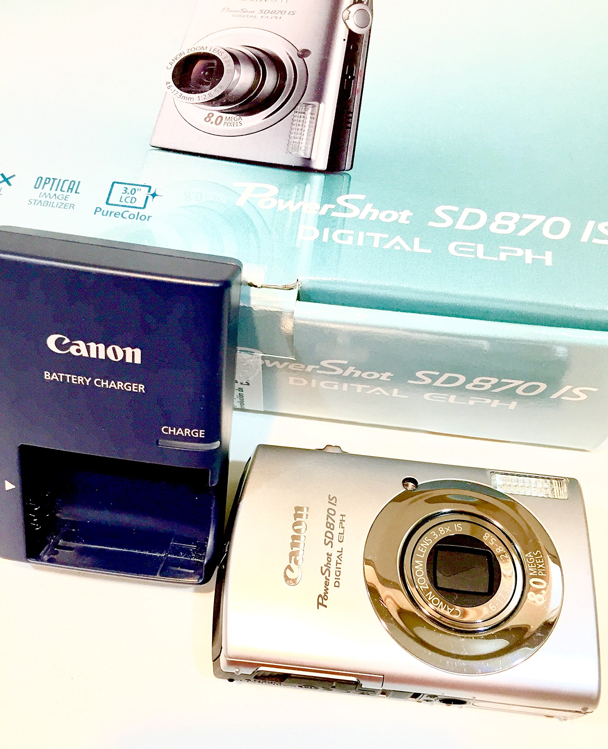 Amazon.com : Canon PowerShot SD870IS 8MP Digital Camera with 3.8x