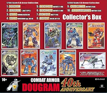 Amazon | 童友社 完全復刻版 太陽の牙ダグラム 40周年記念コレクターズ