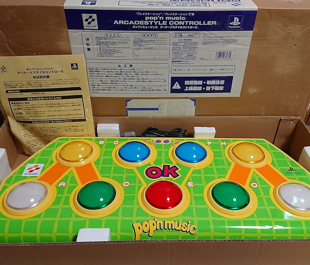 Amazon.co.jp: ポップンコントローラ アーケードスタイル : Video Games
