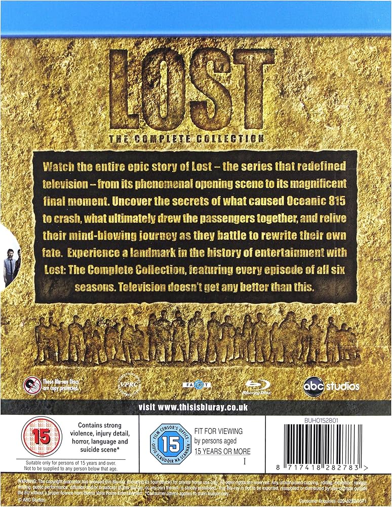 Amazon.co.jp: Lost: The Complete Collection (Seasons 1-6) [Blu-ray