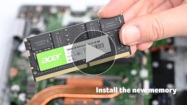 Acer SD100 32GB RAM 3200 MHz DDR4 1.2V Laptop Memory - BL.9BWWA