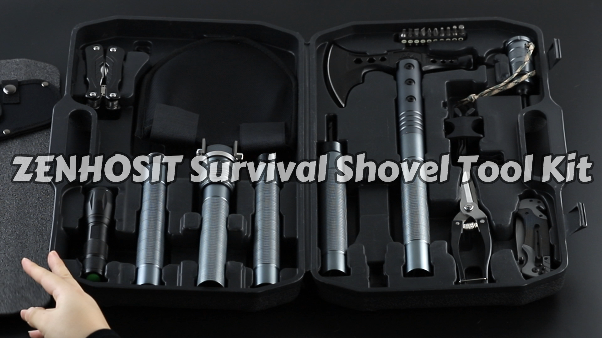 Amazon.com : ZENHOSIT Multifunctional Folding Tactical Shovel