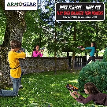 Amazon.co.jp: ArmoGear レーザータグ (2個パック) | レーザータグガン