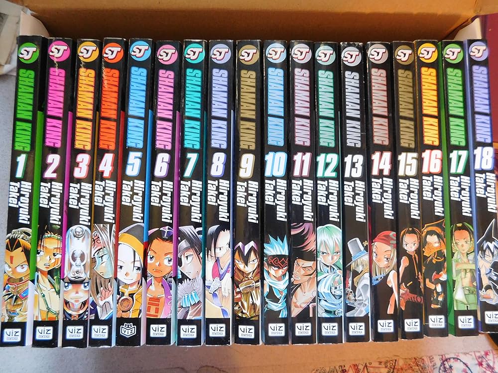 Shaman King Shonen Jump Volume 1-18: Hiroyuki Takei: Amazon.com: Books