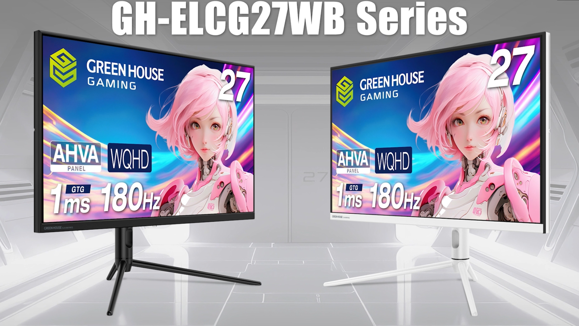 Amazon.co.jp: グリーンハウス 27インチ ゲーミングモニター 180Hz 1ms