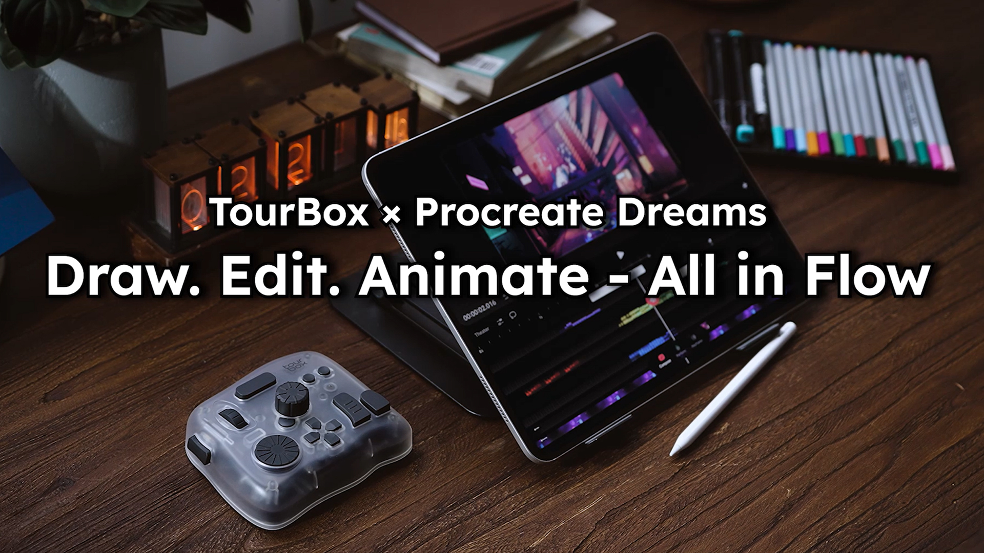 Amazon.com: TOUR BOX Elite Plus - iPad Drawing Bluetooth