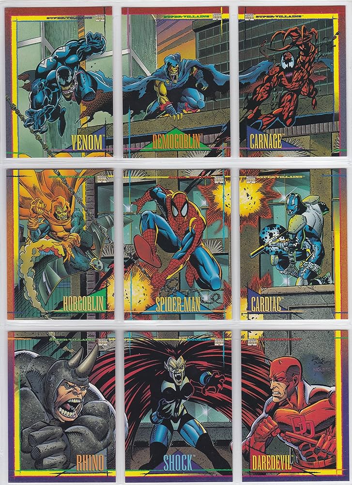 Amazon.com: 1993 Marvel Universe Series IV Base Set of 180 Cards