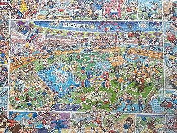 Amazon.com: Gibsons Jokesaws Medals in the Making | 1000 Piece