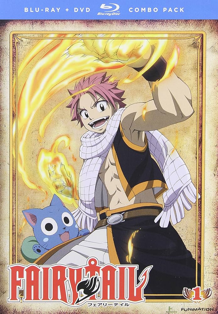 Amazon.com: Fairy Tail: Part 1 (Blu-ray/DVD Combo) : Todd
