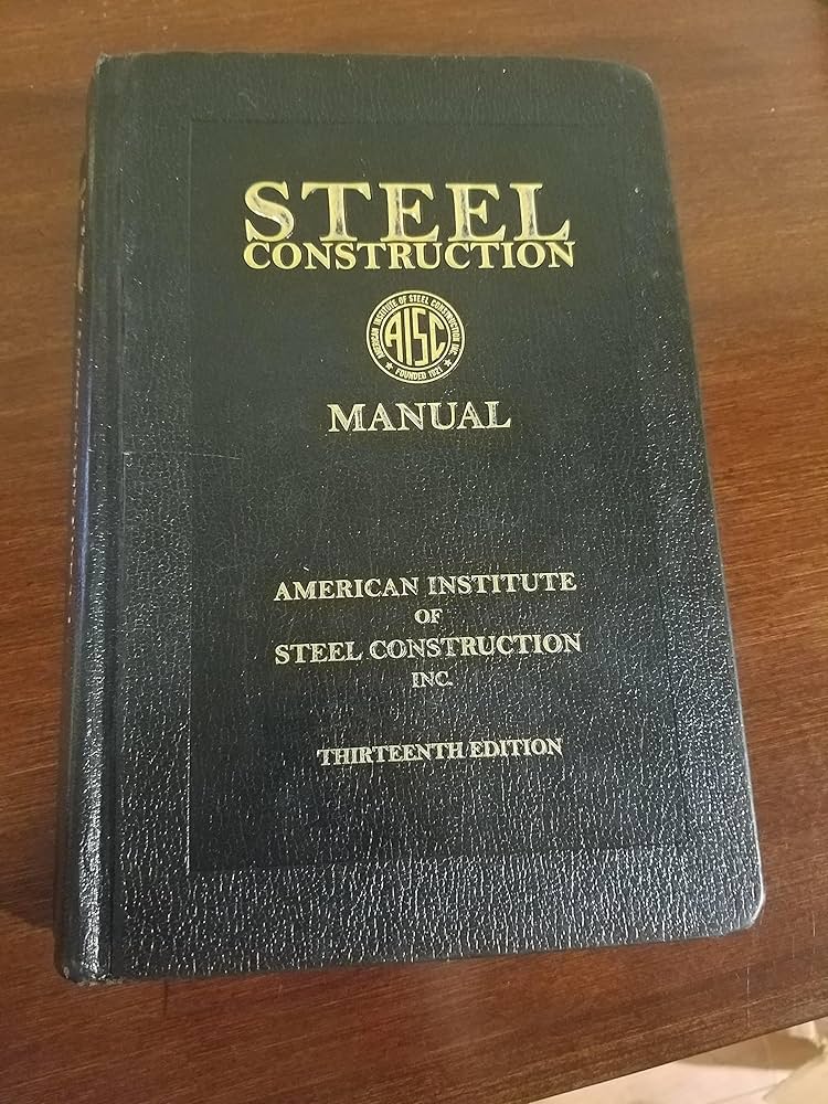 Amazon.com: Steel Construction Manual, 13th Edition (Book