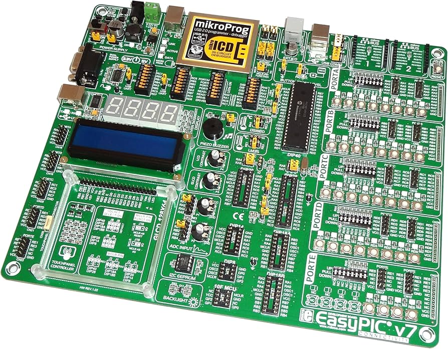Amazon.co.jp: 8ビットPICマイコン開発用統合評価ボード : 産業・研究