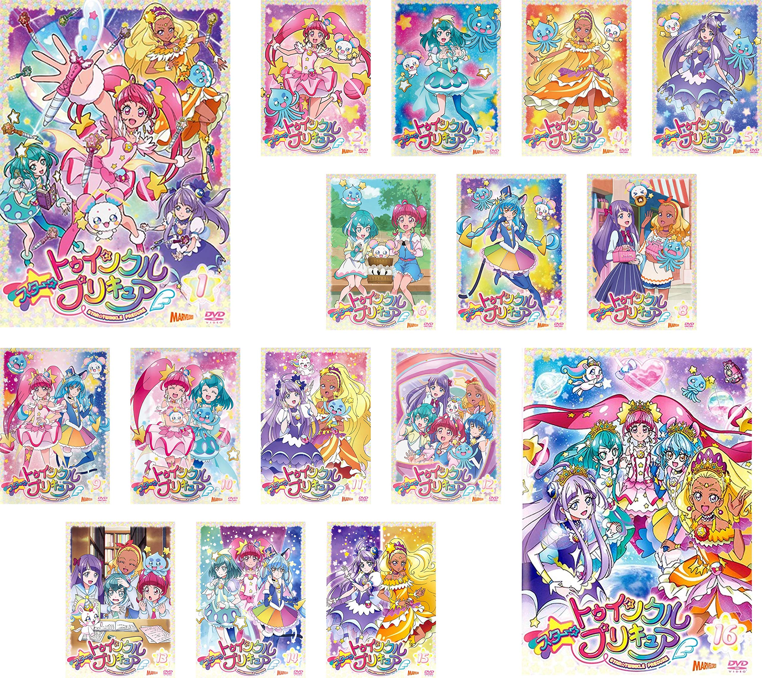 Amazon.co.jp: スター☆トゥインクルプリキュア [レンタル落ち] 全16巻