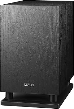 Amazon.co.jp: デノン Denon DSW-37 最大出力100W(PEAK)で迫力の重低音