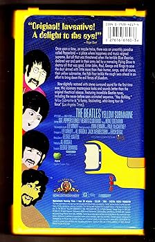 Amazon.com: The Beatles: Yellow Submarine [VHS] : Beatles: Movies & TV
