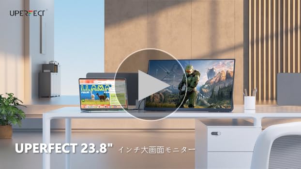 Amazon.co.jp: QLEDモバイルモニター UPERFECT 23.8インチ 120HZ