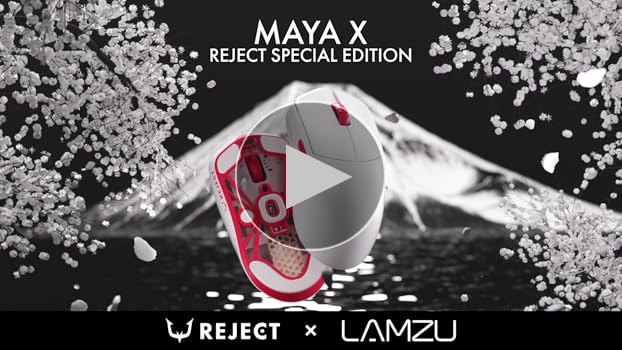 Amazon | LAMZU MAYA X REJECTモデル【8Kドングル入り】 ゲーミング