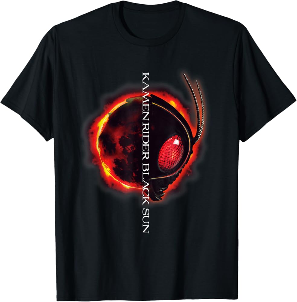 仮面ライダーBLACK SUN Tシャツ 仮面ライダーBLACK SUN デザインT