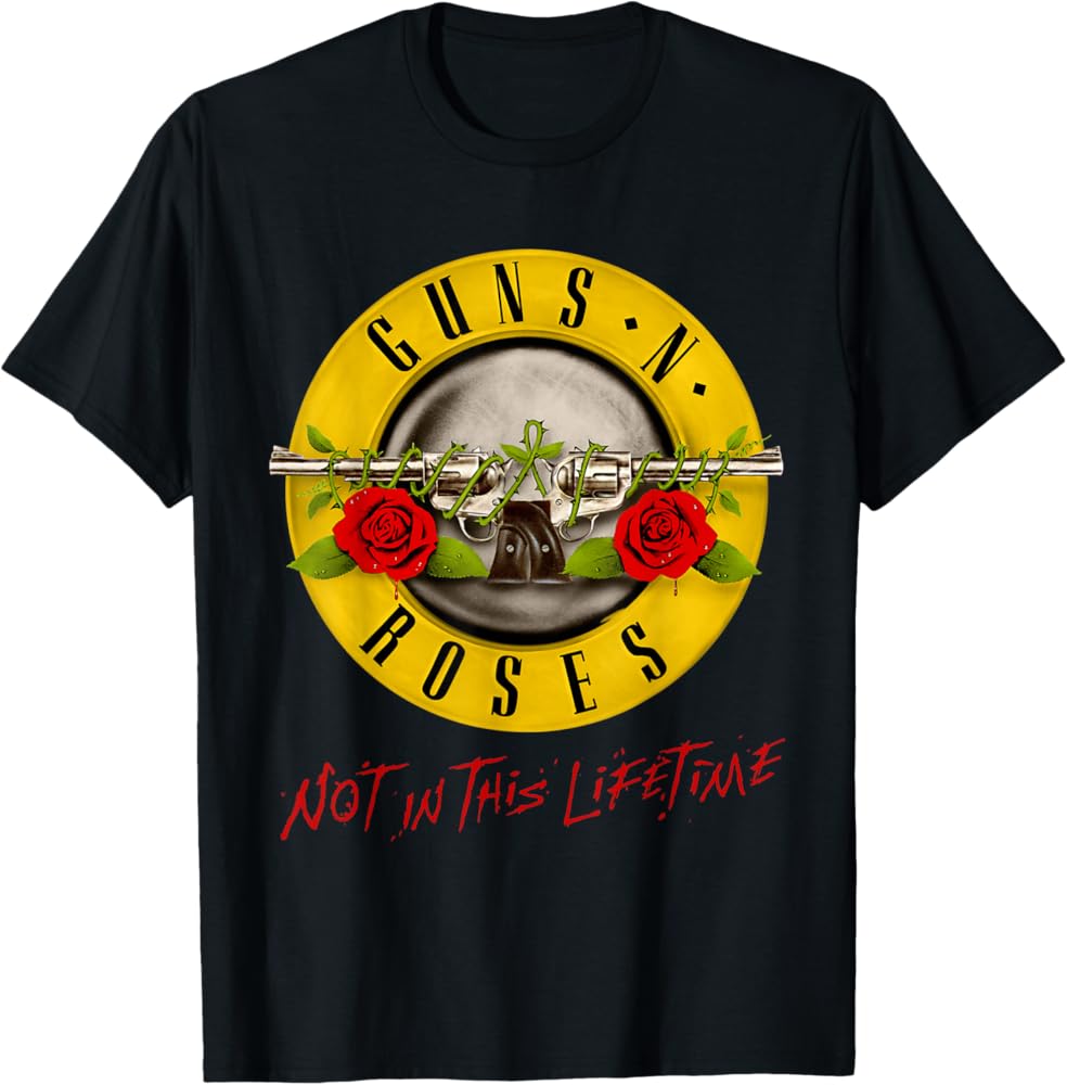 Amazon.com: Guns N' Roses Not in This Lifetime T-Shirt Small