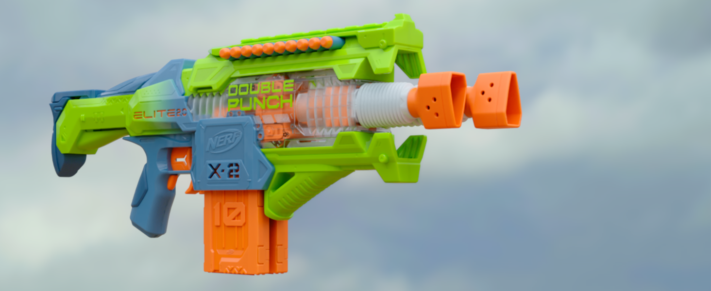 Amazon.co.jp: ハズブロ(HASBRO) ナーフ エリート2.0 ダブルパンチ