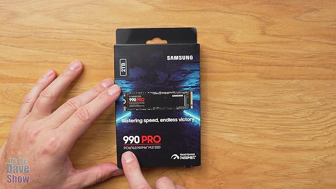 Amazon.com: Samsung 990 PRO NVMe M.2 SSD, 2 TB, PCIe 4.0, 7,450 MB
