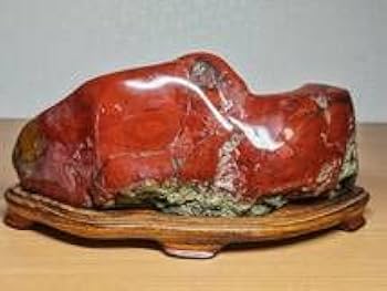 Amazon.co.jp: 赤錦1.2kg 錦石 ジャスパー 赤石 赤玉石 原石 碧玉 風水