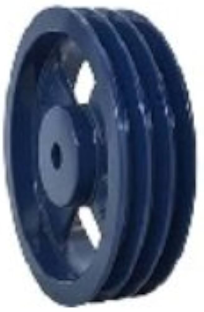 Amazon | 鍋屋バイテック 標準Vプーリー Aベルト 3本掛け 外径3インチ