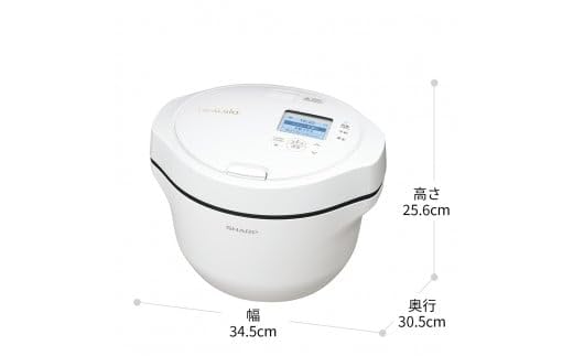 Amazon | SHARP ヘルシオ ホットクック KN-HW24H-W（プレミアム