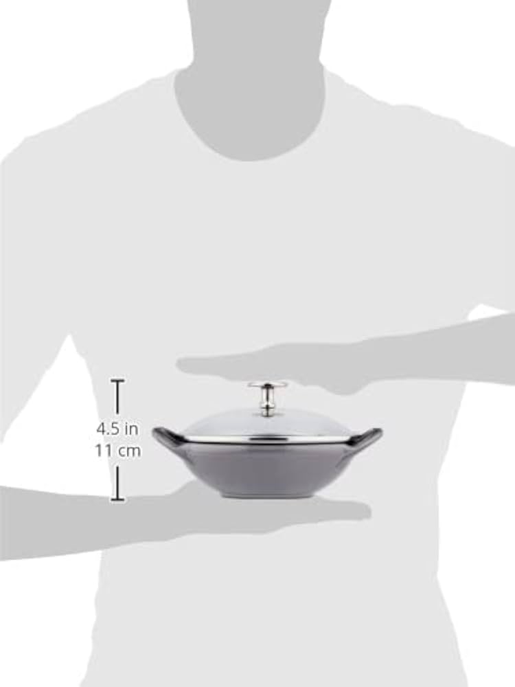 Amazon｜【アウトレット】 staub ストウブ 「 ベビー ウォック グレー