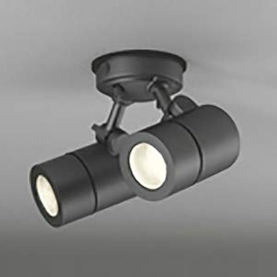 ビール オーデリック スポットライト 6個セットXS412154Hブラック