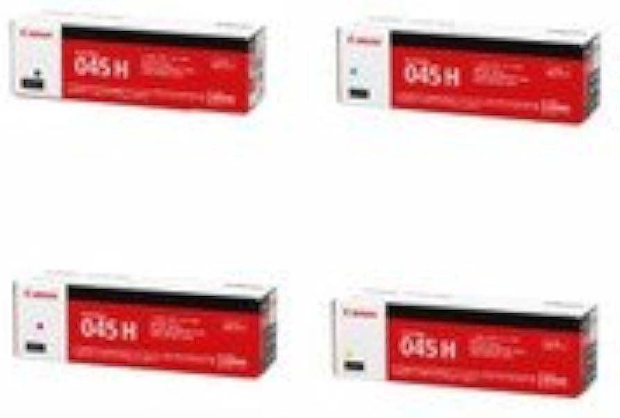 Canon トナーカートリッジ 045 H 4色セット 新品