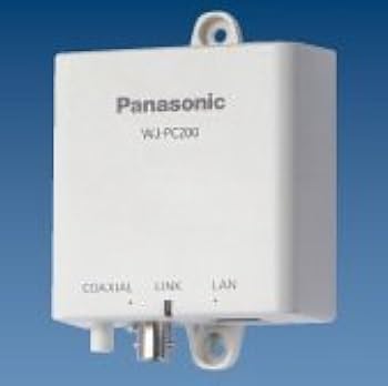 Amazon.co.jp: パナソニック 同軸-LANコンバーター カメラ側 WJ-PC200