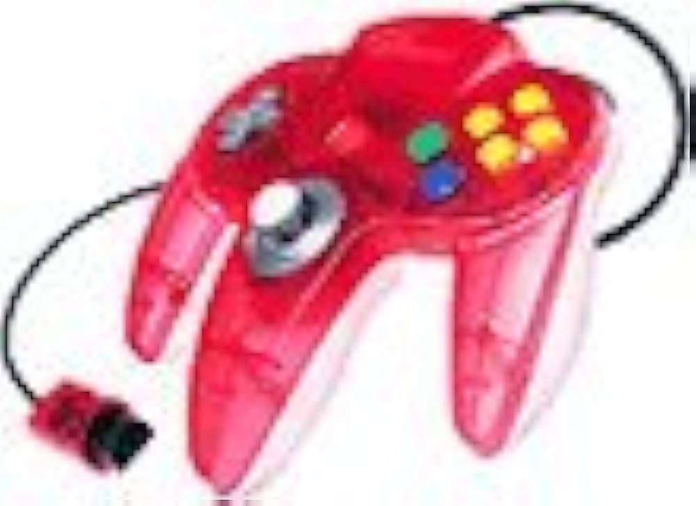 Amazon | コントローラーBrosクリアレッドN64 | 本体・周辺機器