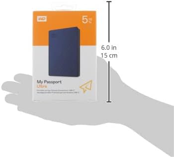 Amazon.com: WD 5TB My Passport Ultra, Blue, Portable External Hard
