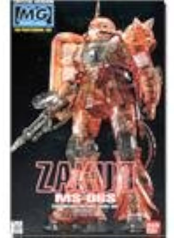 Amazon | MG 1/100 MS-06S シャア・アズナブル専用 ザクII クリスタル