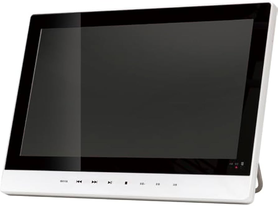 Amazon | TEES 防水11.1型ポータブルDVDプレーヤー PD-M111-WH | ノー