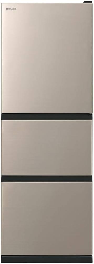 Amazon | 冷蔵庫 3ドア 265L 片開き ライトゴールド 日立 R-27X-N