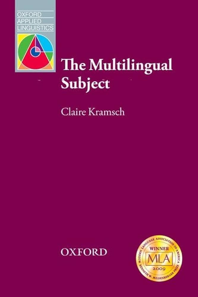 Amazon.com: The Multilingual Subject (Oxford Applied Linguistics