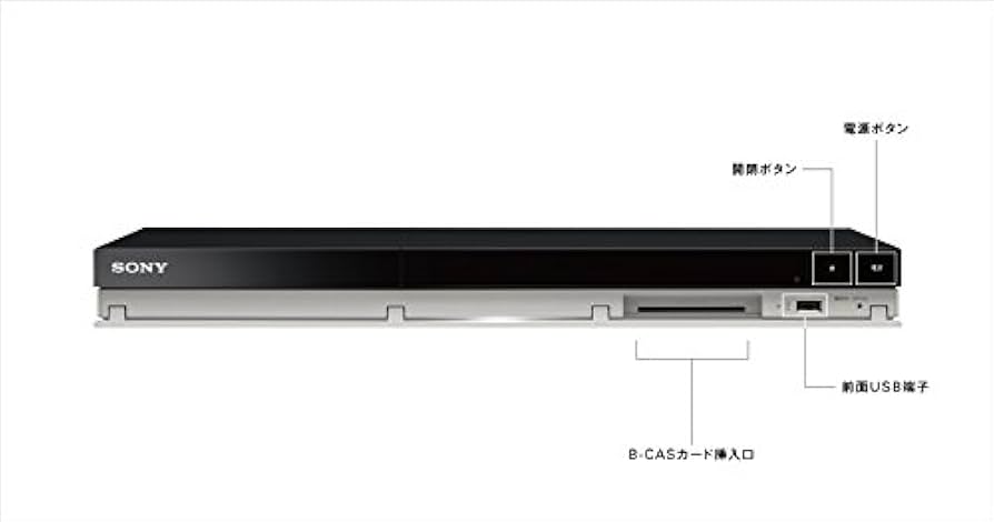 Amazon | ソニー SONY 1TB 2チューナー ブルーレイレコーダー/DVD