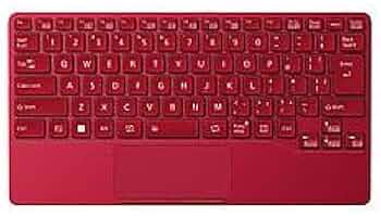 Amazon | 富士通 FMV Mobile Keyboard(ガーネットレッド) FMV-NKBUR
