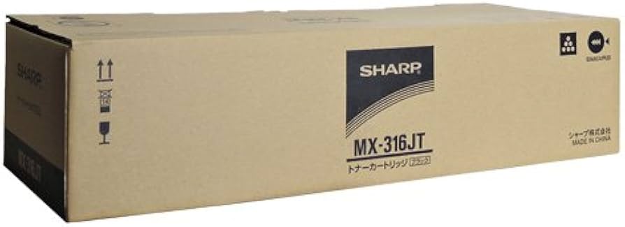 Amazon.co.jp: SHARP 国内純正 トナーカートリッジ MX-316JT (T