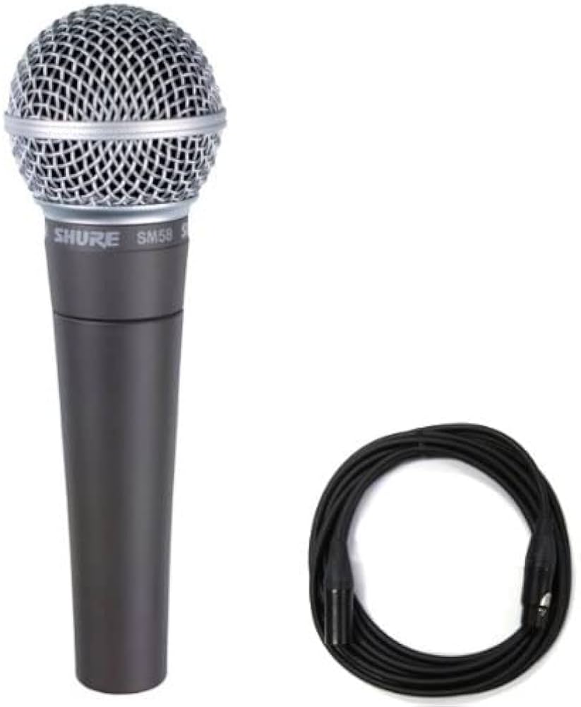 Amazon | 【CANAREマイクケーブル付7点セット】SHURE/シュア SM58-LCE