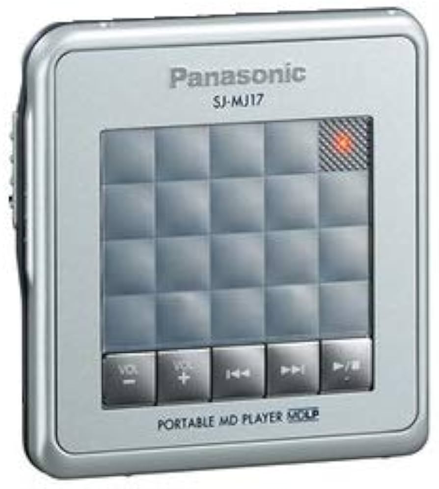Amazon | Panasonic パナソニック SJ-MJ17-S シルバー ポータブルMD